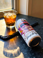 Blaze It Up “Rose Queen” Crown Edition – 20oz Straight Skinny Tumbler with Metal Straw