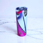 Pink Diamond Tuxedo 20oz Skinny Tumbler – Glam Rhinestone Bow Tie Design | MpressPrintz