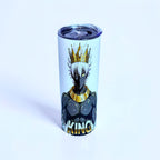 King Royal Crown 20oz Skinny Tumbler – Luxury Anime Warrior Design | MpressPrintz