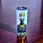 King Royal Crown 20oz Skinny Tumbler – Luxury Anime Warrior Design | MpressPrintz