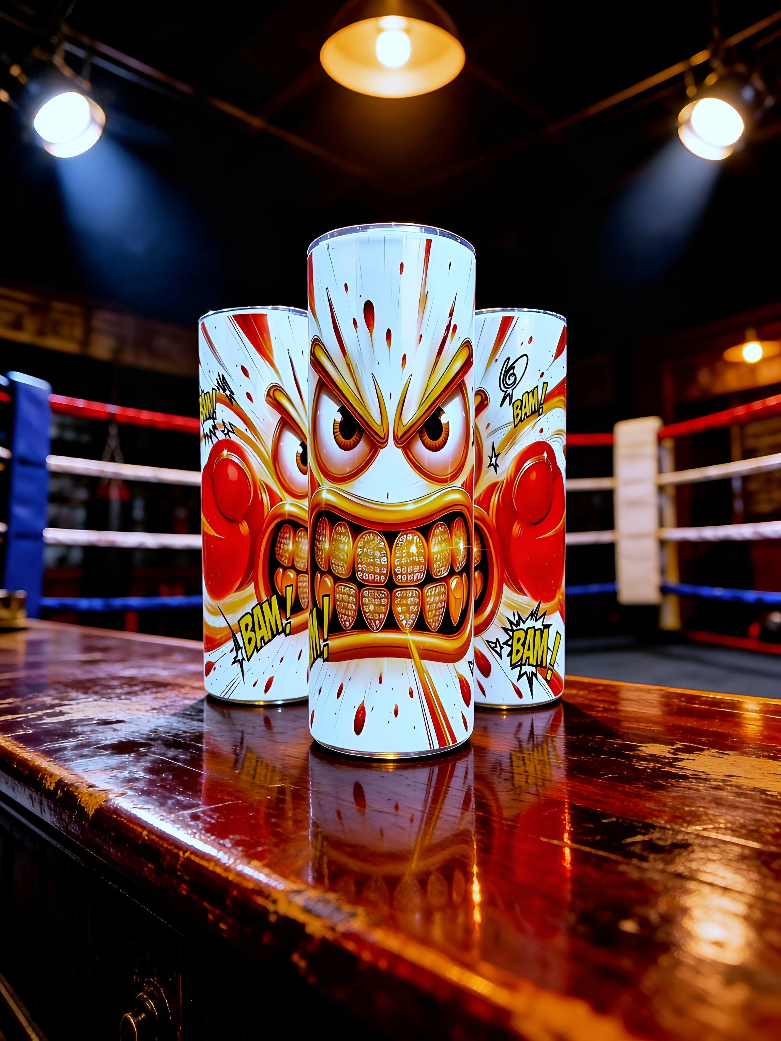 🏆 20oz Gold Rush Fury Tumbler