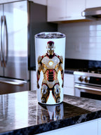 Diamond Tech Hero 20oz Skinny Tumbler – Luxury Armor Energy Design | MpressPrintz