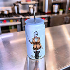 Anime Inspired 16oz Tumbler – Meiko & Kiyoshi Inspired “You’re Mine Now” Design + Stainless Steel Metal Straw | MpressPrintz