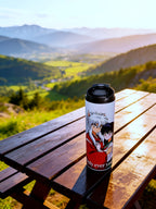 Anime Inspired Couple 20oz Skinny Tumbler – Inuyasha & Kagome Inspired “Only Ever You” Design