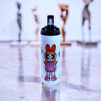Cartoon Inspired 20oz Skinny Tumbler/Water Bottle – Powerpuff Girls Inspired Streetwear Trio Design | MpressPrintz