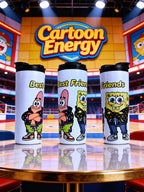 Cartoon Inspired 20oz Skinny Tumbler/Water Bottle – SpongeBob & Patrick Inspired “Best Friends” Design | MpressPrintz