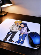 Anime Inspired Mousepad – Naruto & Hinata Inspired Cute Couple Design | MpressPrintz
