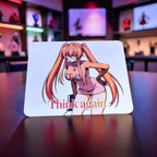 Anime Inspired Mousepad – Saya Takagi Inspired “Think Again” Aesthetic Design | MpressPrintz