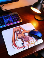 Anime Inspired Mousepad – Saya Takagi Inspired “Think Again” Aesthetic Design | MpressPrintz