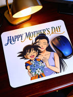 Anime Inspired Mousepad – Gohan & Chi-Chi Inspired “Happy Mother’s Day” Blue Rose Design | MpressPrintz
