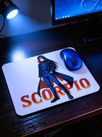 Anime Inspired Mousepad – Itachi Uchiha Inspired “Scorpio” Dark Aesthetic Design | MpressPrintz
