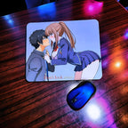 Anime Inspired Mousepad – Takashi & Asuna Inspired “Don’t Look Away” Intense Bond Design | MpressPrintz