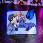 Anime Inspired Mousepad – Takashi & Asuna Inspired “Don’t Look Away” Intense Bond Design | MpressPrintz