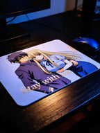 Anime Inspired Mousepad – Takashi & Saeko Inspired “Stay With Me” Survival Bond Design | MpressPrintz