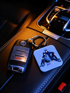 Anime Inspired Keychain – Gojo & Utahime Inspired “Just Us” Streetwear Couple Design | MpressPrintz