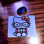 Cartoon Inspired Mousepad – Hello Kitty Inspired “Cozy Moments” Cute Coffee Aesthetic Design | MpressPrintz