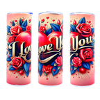 20oz tumbler with metal straw