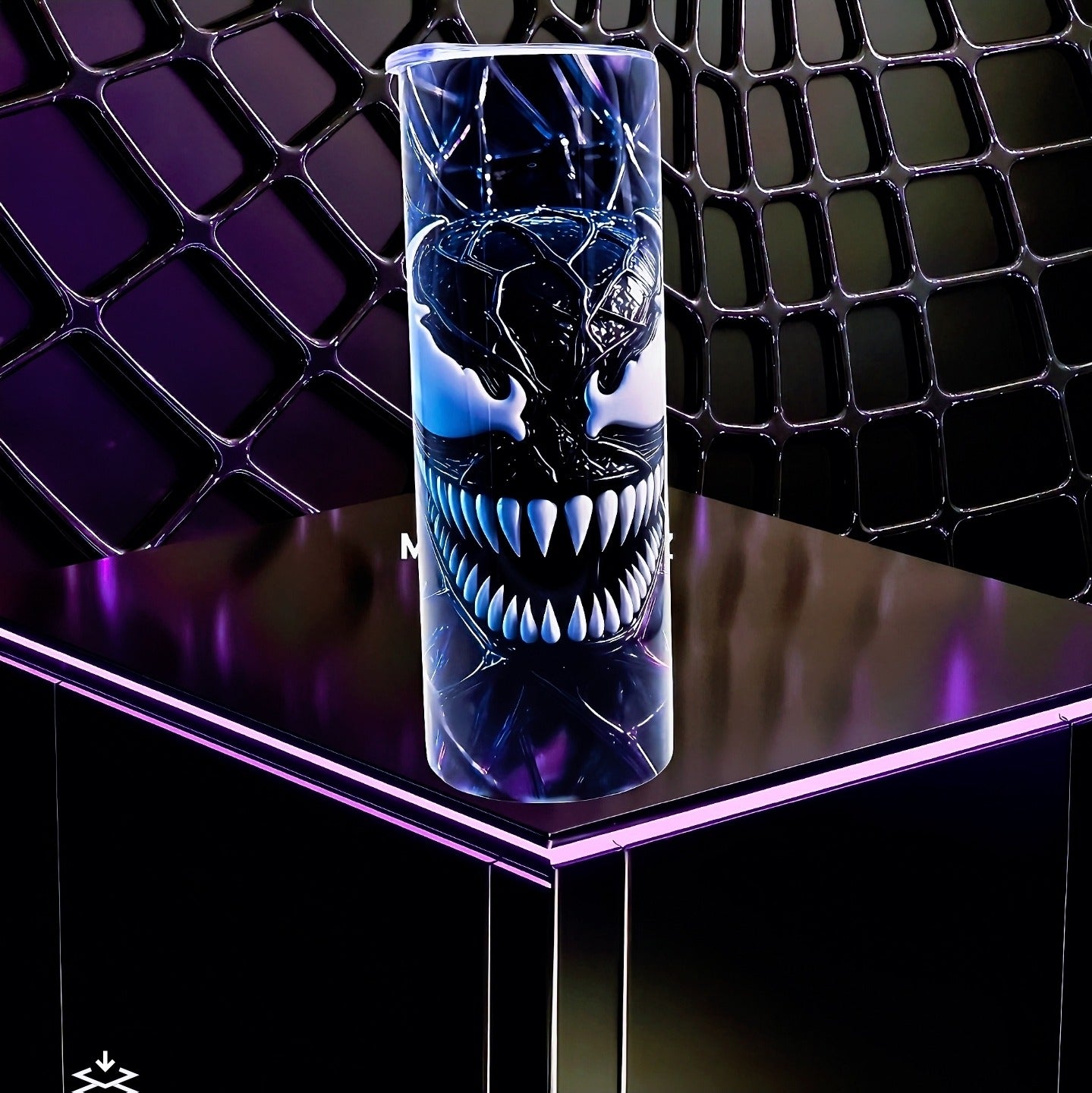 20oz Dark web symbiote tumbler