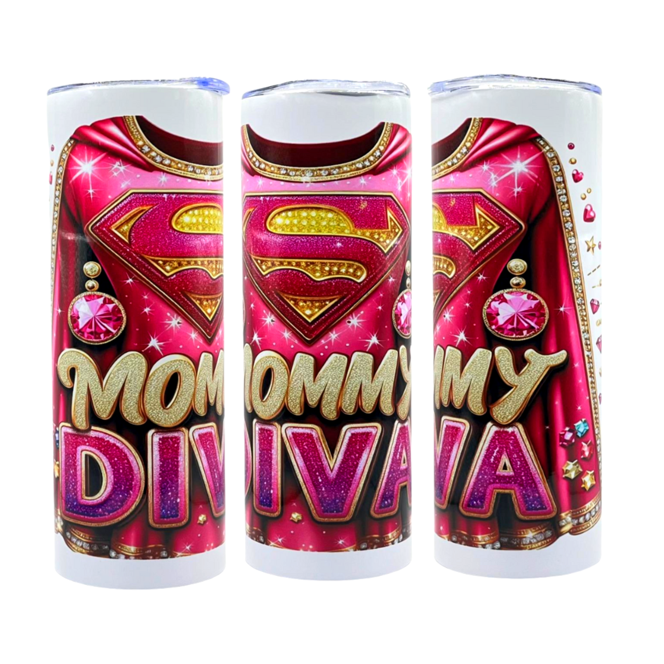 20oz tumbler with metal straw