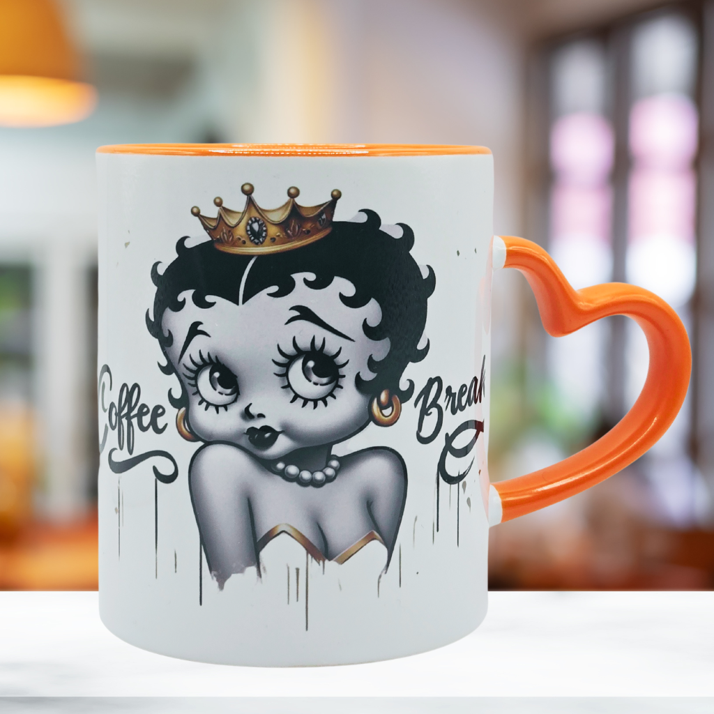 Betty Ceramic "Coffee Break" mug
