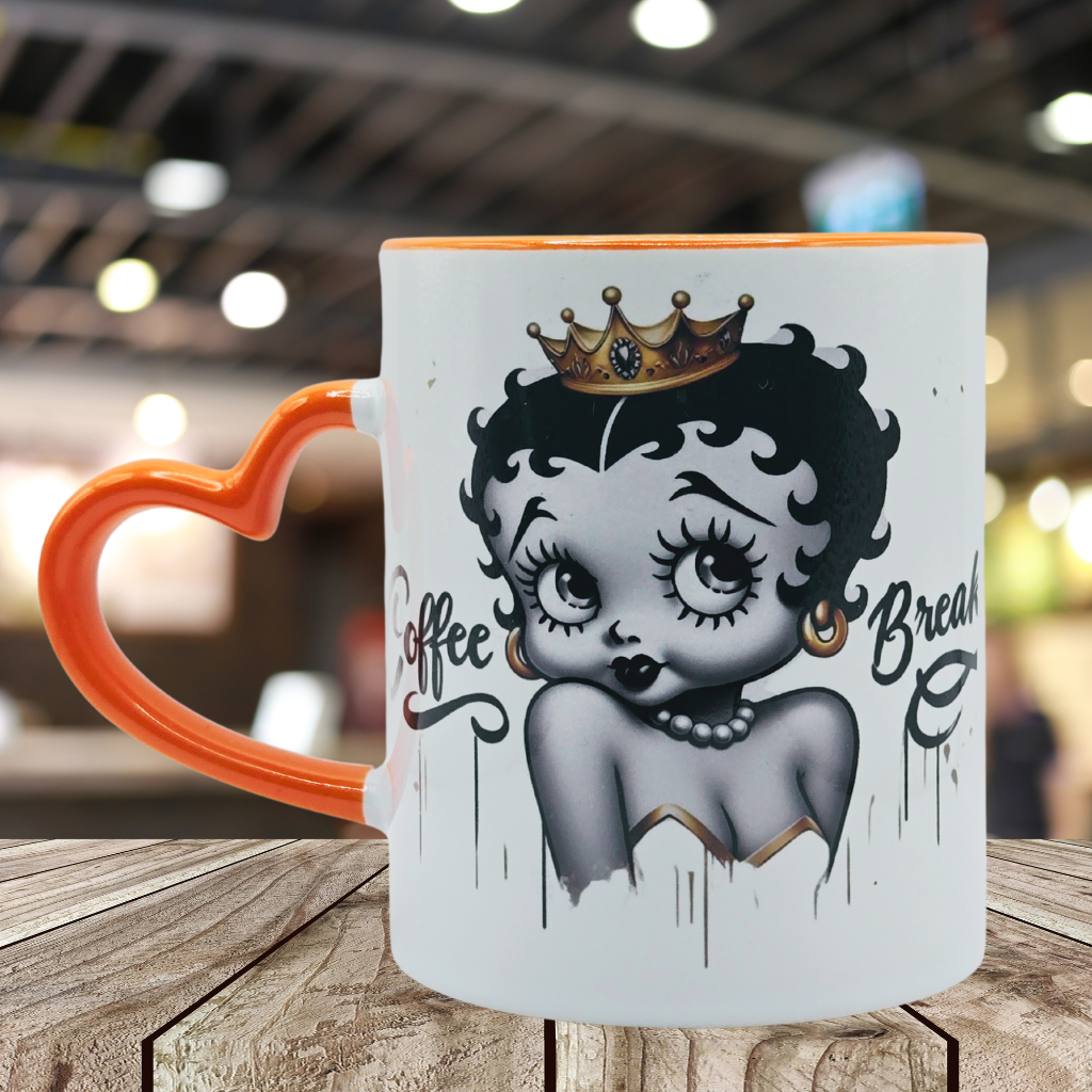 Betty Ceramic "Coffee Break" mug