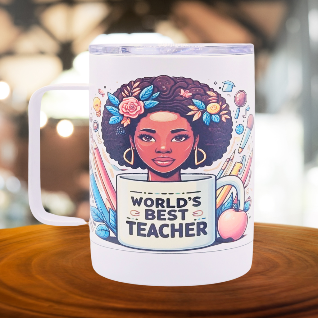 World's best teacher 12 oz coffee mug