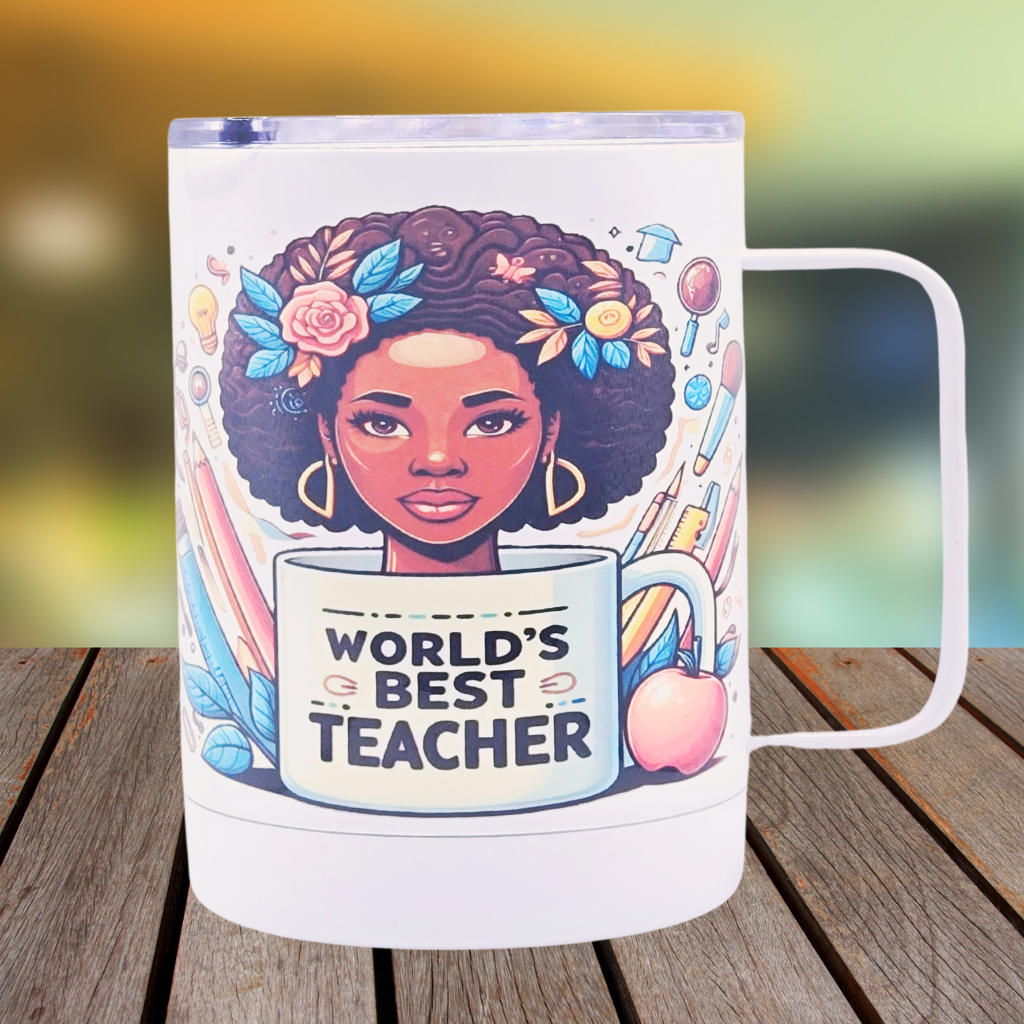 World's best teacher 12 oz coffee mug