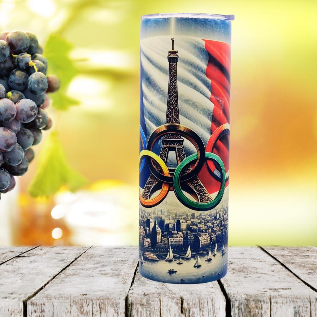 France Olympic Flag tumbler