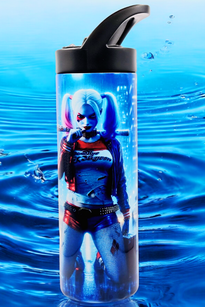 Harley Quinn  water bottle