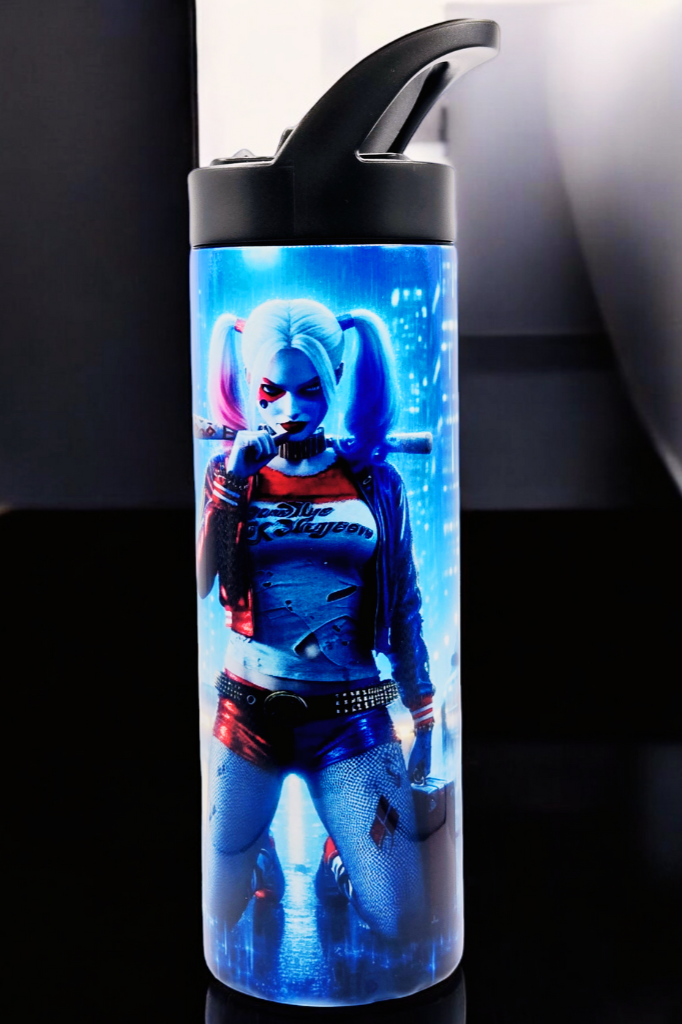 Harley Quinn  water bottle