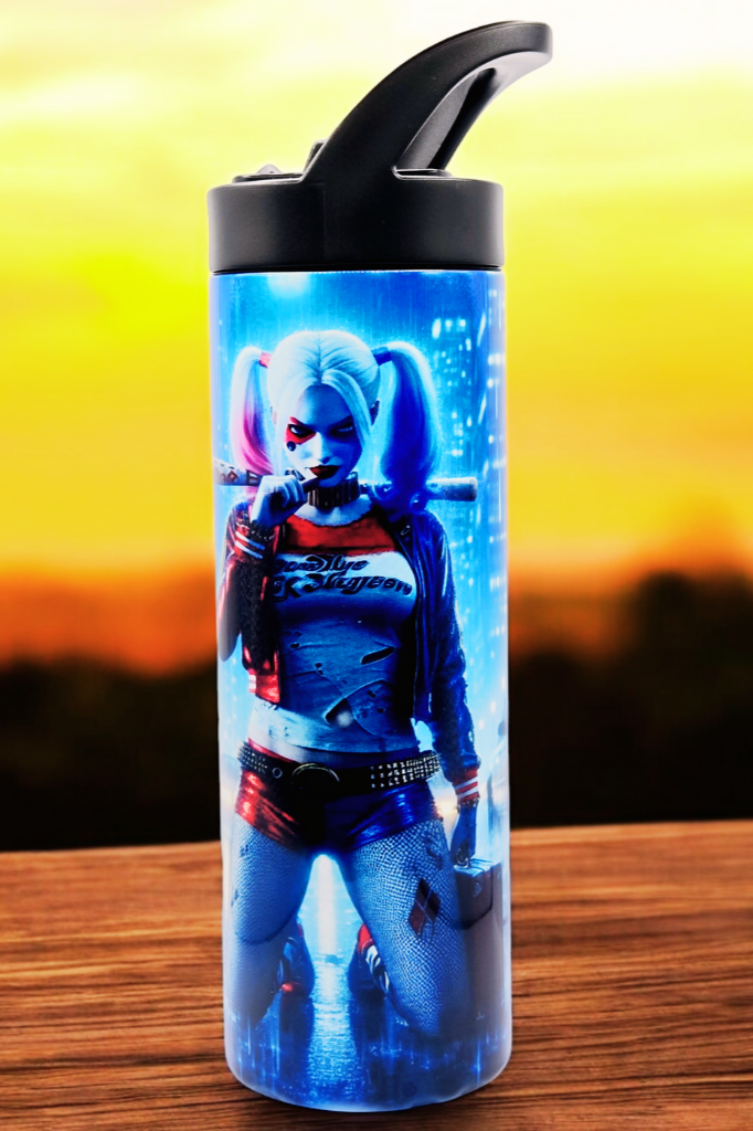 Harley Quinn  water bottle