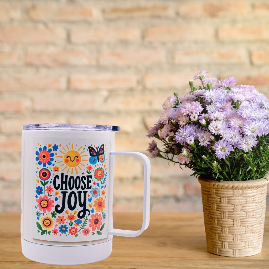 Choose Joy 12 oz coffee mug