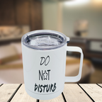 Do not disturb 12 oz coffee mug