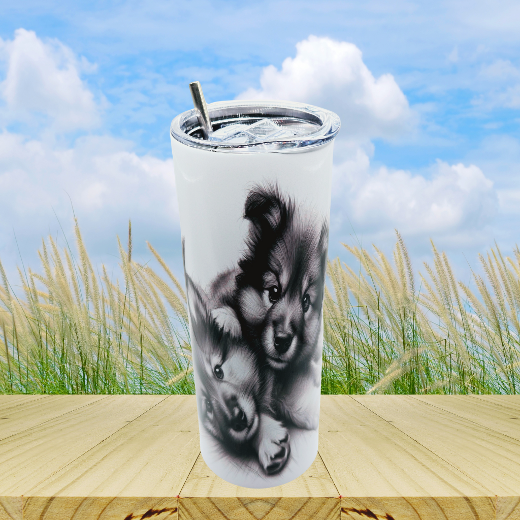 Puppy Love tumbler