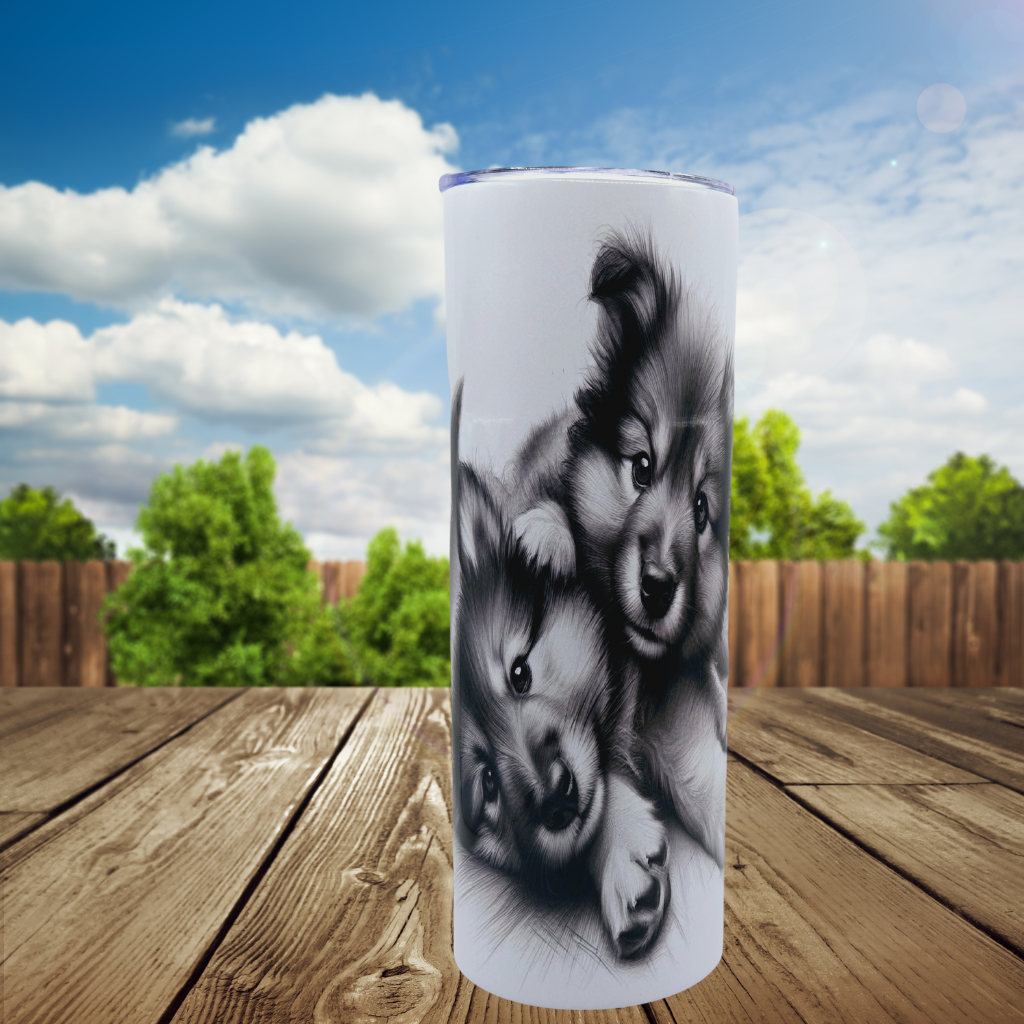Puppy Love tumbler