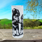 Puppy tug of war tumbler
