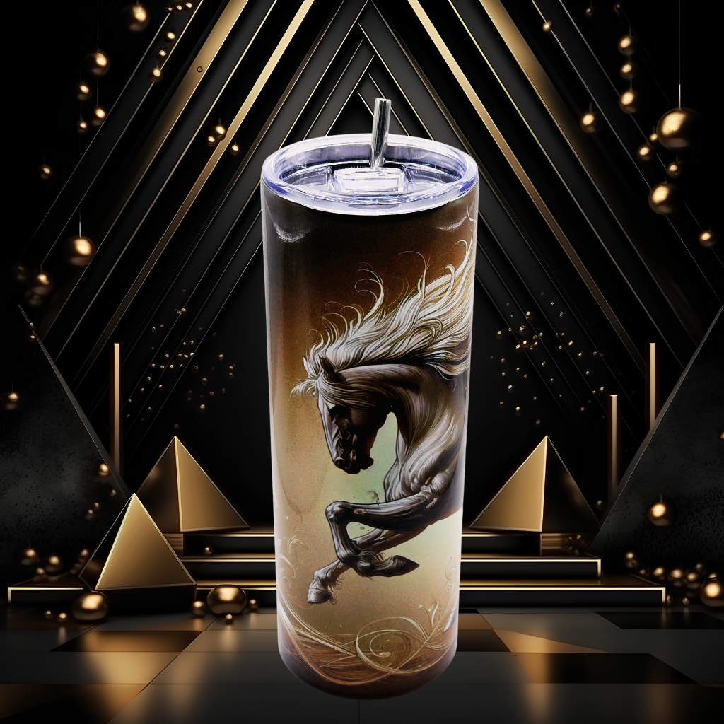 Golden Horse tumbler