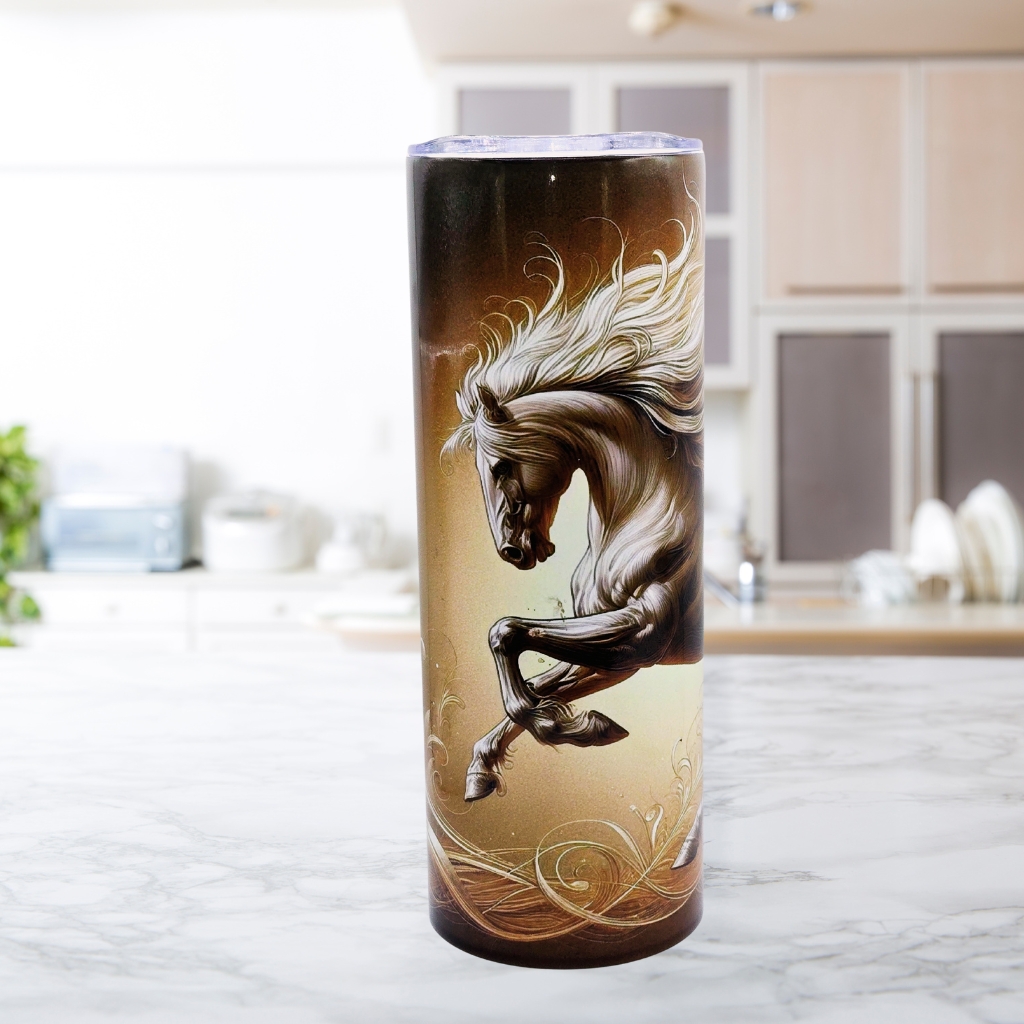 Golden Horse tumbler