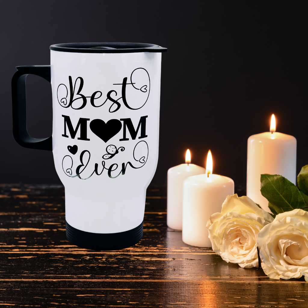 Best Mom Ever 17 oz coffee travel mug tumbler