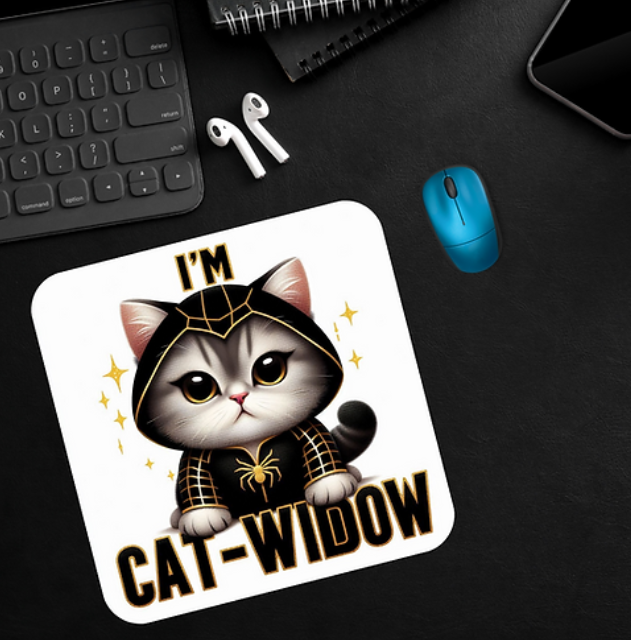I'm Cat Widow mousepad
