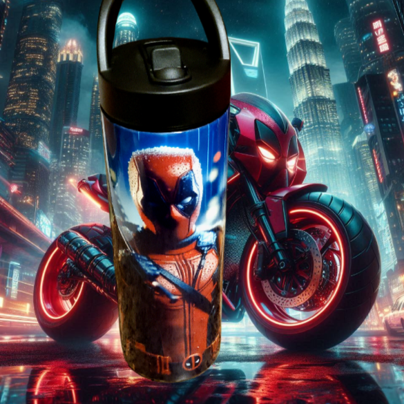 Deadpool water bottle