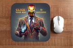 Iron Man "Click Your Way to Success" Mousepad