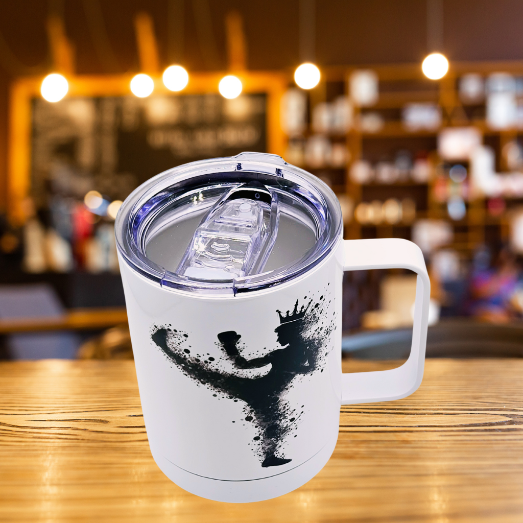 "Get a Kick out of Coffee" 12 oz coffee mug