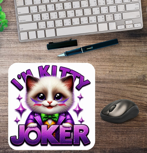 I'm Kitty Joker mousepad
