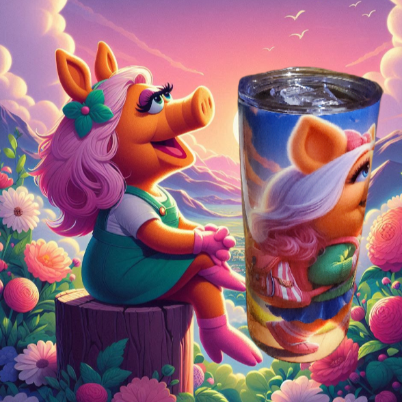 15 oz kids tumbler with splash proof lid, handle lid and straw