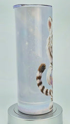20oz Baby white tiger tumbler
