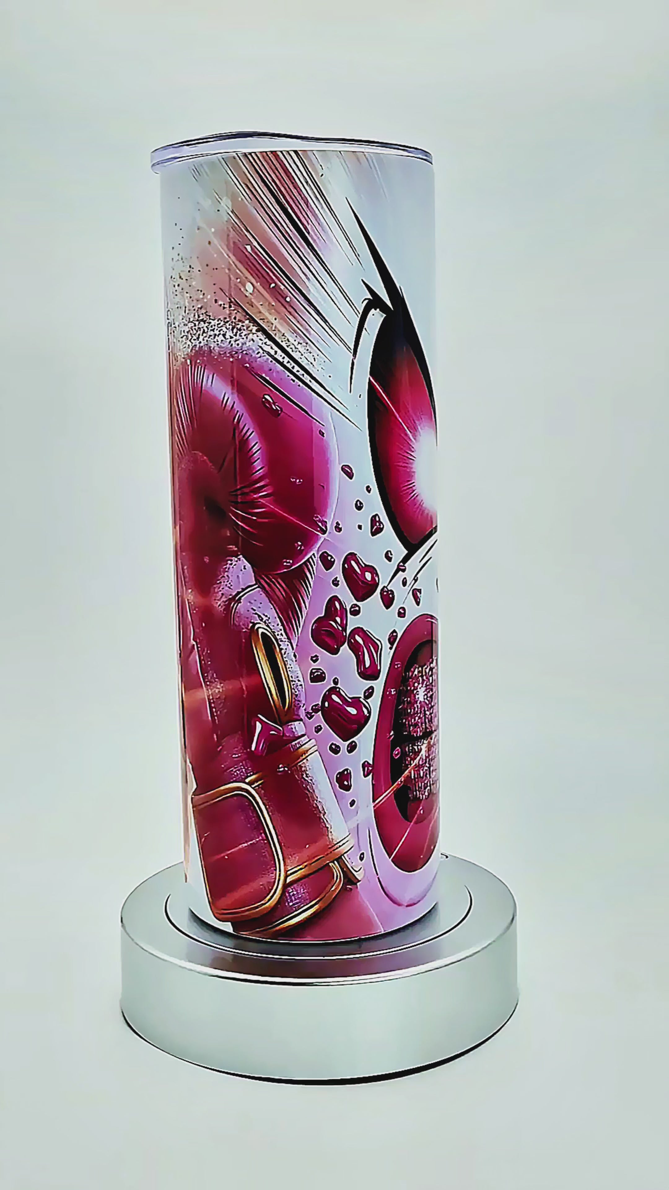 20oz Pink rage royale tumbler