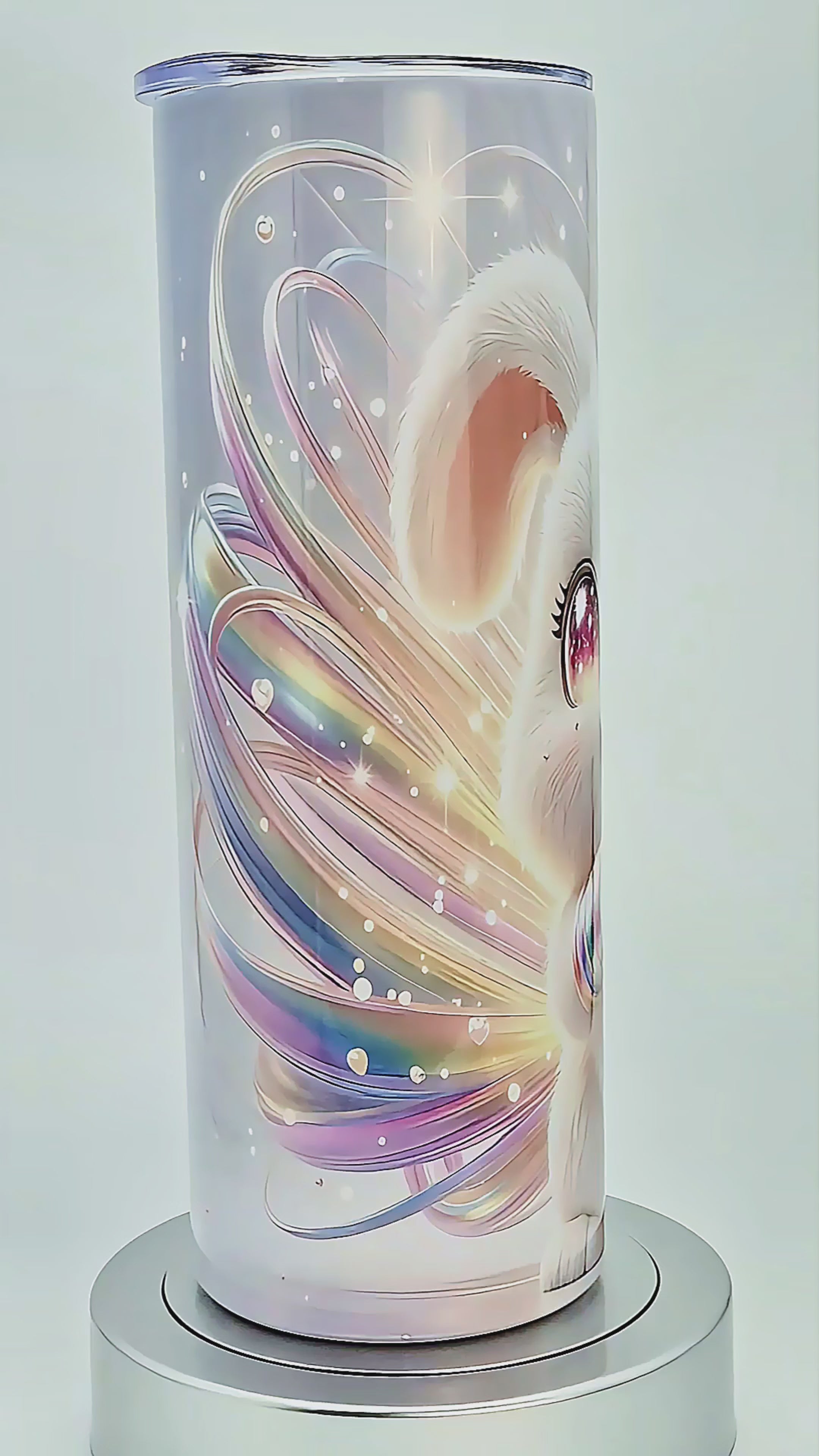 20oz Cosmic bunny tumbler