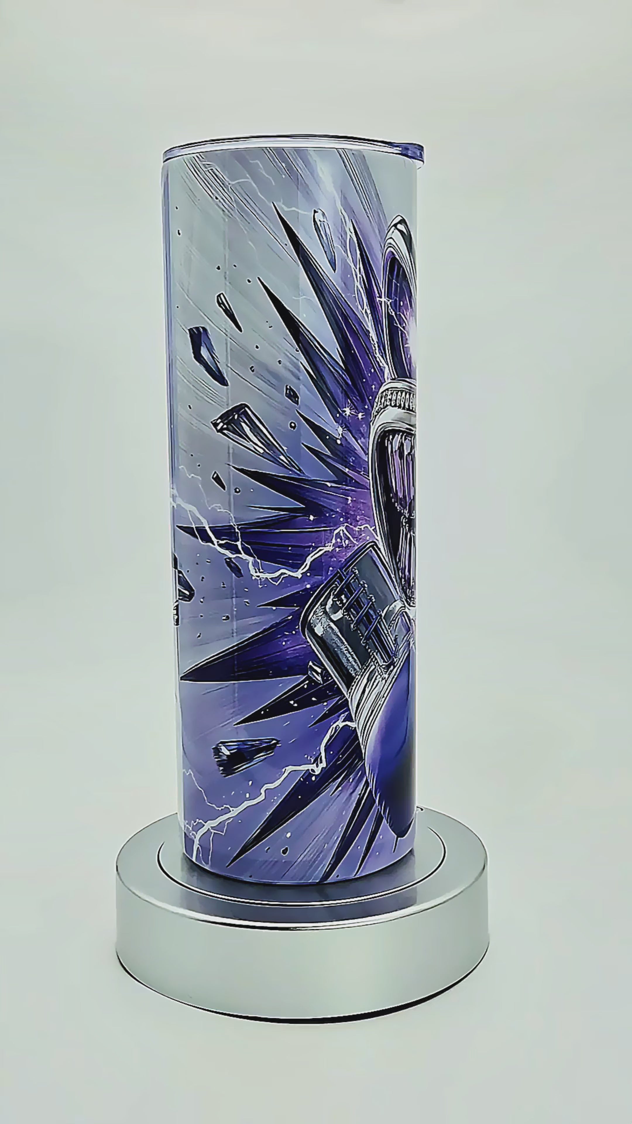 20oz Purple voltage tumbler
