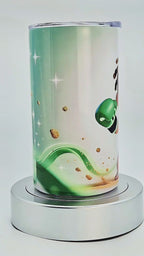 12oz baby boxer (green gloves) tumbler